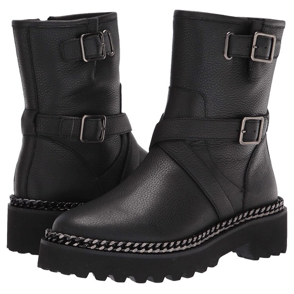 Vince Camuto Shoes - Vince Camuto Chain Platform Combat Boots